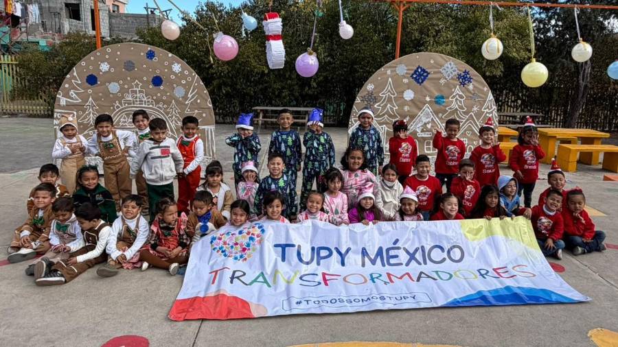 Más de 700 niñas y niños fueron beneficiados en esta jornada solidaria. FOTOS: CORTESÍA