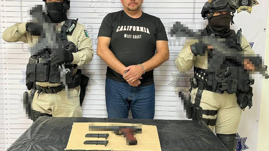 Abner “N” fue puesto a disposición de las autoridades tras los disparos en la colonia Lomas de Lourdes.