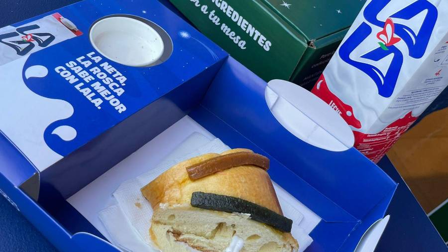 El combo perfecto es: rosca más un vaso de Lala. FOTO: CORTESÍA