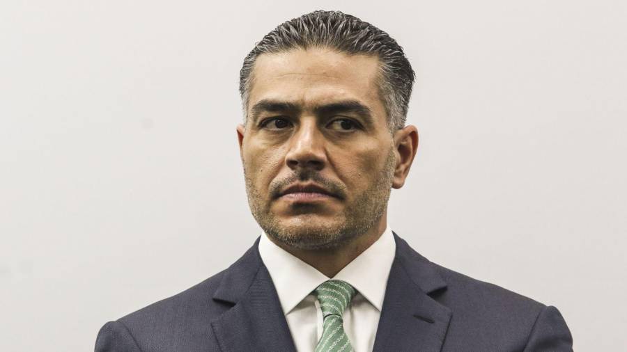 Omar García Harfuch y Ulises Lara, en conferencia de prensa este medio día en la Secretaría de Seguridad Ciudadana y hablaron sobre diversos temas de seguridad en el país.