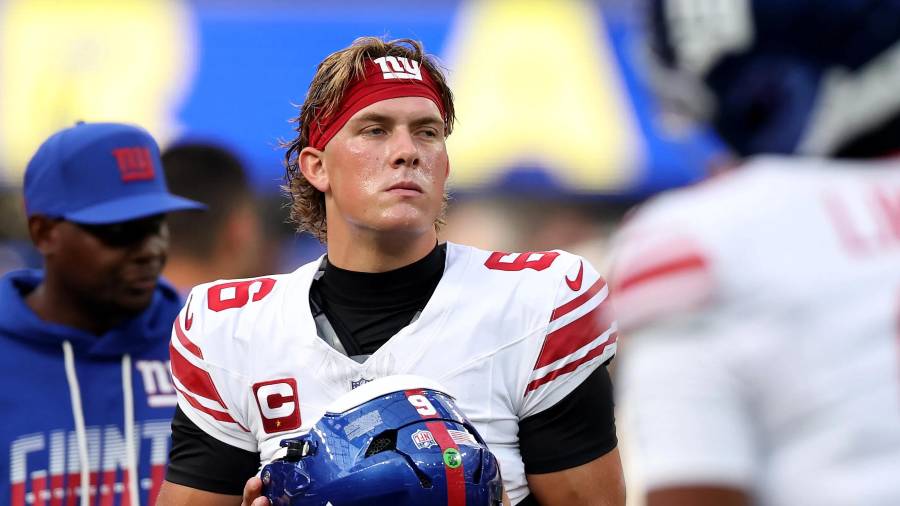 Jaxson Dart sufrió una grave lesión en la rodilla izquierda ante Rams de Los Ángeles y su temporada 2026 con los Giants de Nueva York llegará a su fin.