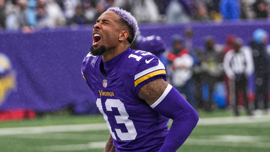 Odell Beckham Jr. comenzará su etapa con los Vikings desde la escuadra de prácticas, mientras Minnesota espera recuperar a Justin Jefferson.
