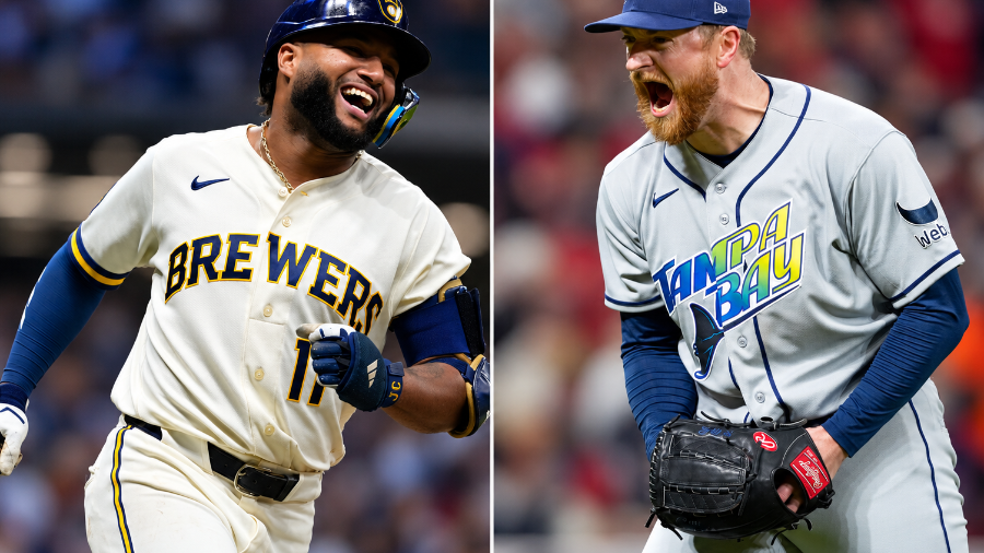 Jackson Chourio, de los Brewers de Milwaukee, y Drew Rasmussen, de los Rays de Tampa Bay, serán dos de las figuras a seguir en la Serie Mundial 2026, donde ambas franquicias buscarán conquistar su primer título de Grandes Ligas.