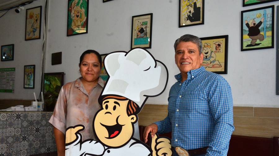 Jorge Alberto Cortés Aranda destaca que el éxito del negocio es resultado del esfuerzo de sus padres, Eulalio Cortés Nájera y Virginia Aranda Alatorre, junto con toda la familia.