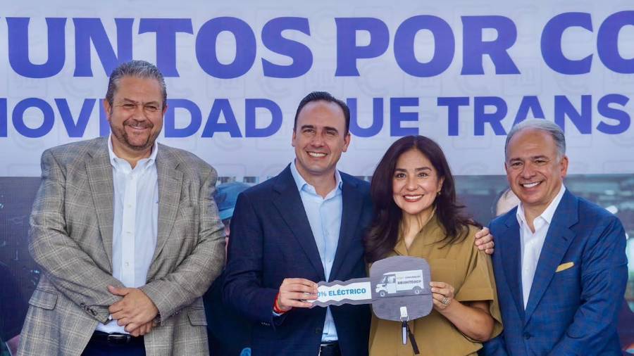 El Gobierno Municipal de Ramos Arizpe recibió de General Motors de México una Chevrolet BrightDrop 600 totalmente eléctrica para fortalecer las brigadas del DIF.