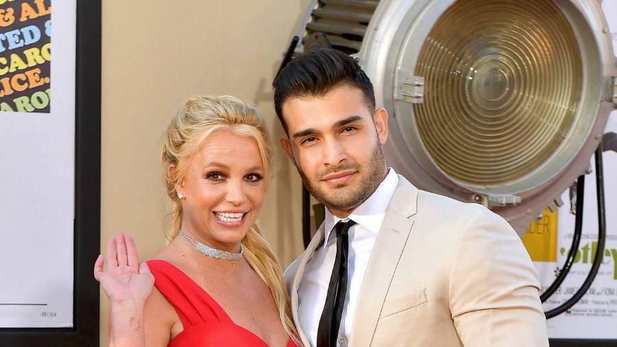 Britney Spears y Sam Asghari.