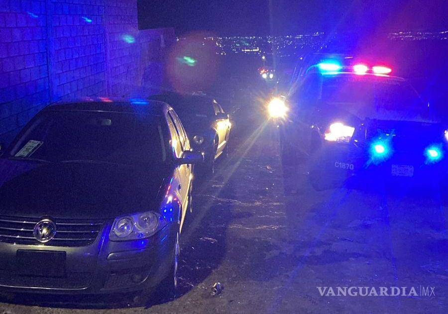 $!La zona fue resguardada por la policía tras el reporte recibido en grupos de WhatsApp.