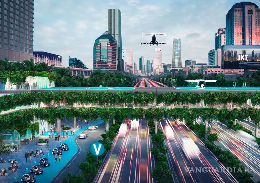 $!Así serán las ciudades del futuro, con miniaeropuertos verticales y aumentarán la prosperidad urbana