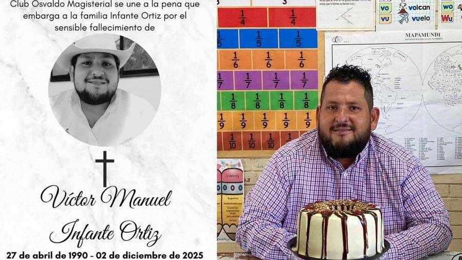 El cuerpo de Víctor Manuel fue velado en su ciudad natal, donde decenas de personas se reunieron para darle el último adiós a “Vico”, como era cariñosamente conocido.