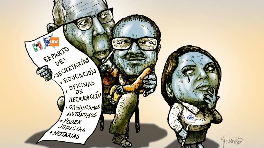 ¿Pactos y repartos de coalición?