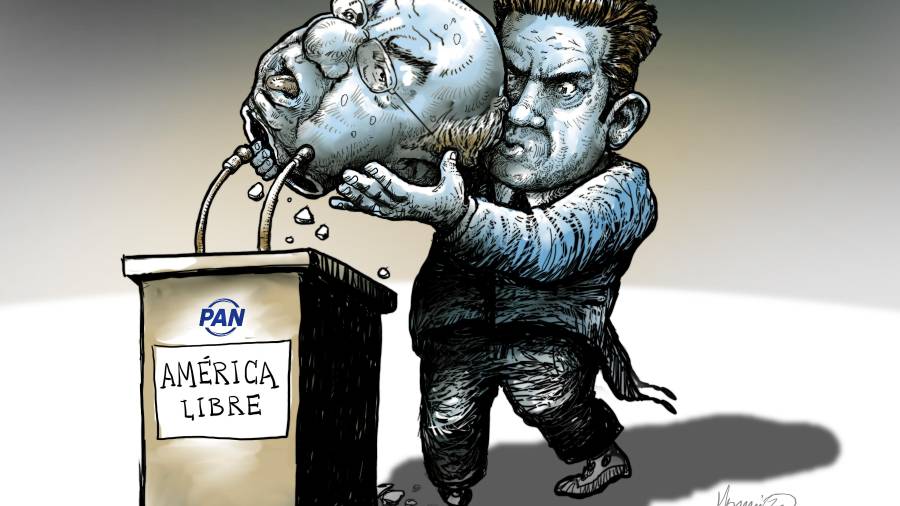 Una cabeza sin luz ni fuerza