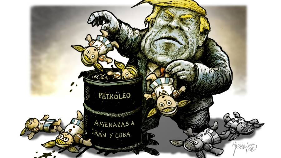 Ocultar pedofilia con petróleo