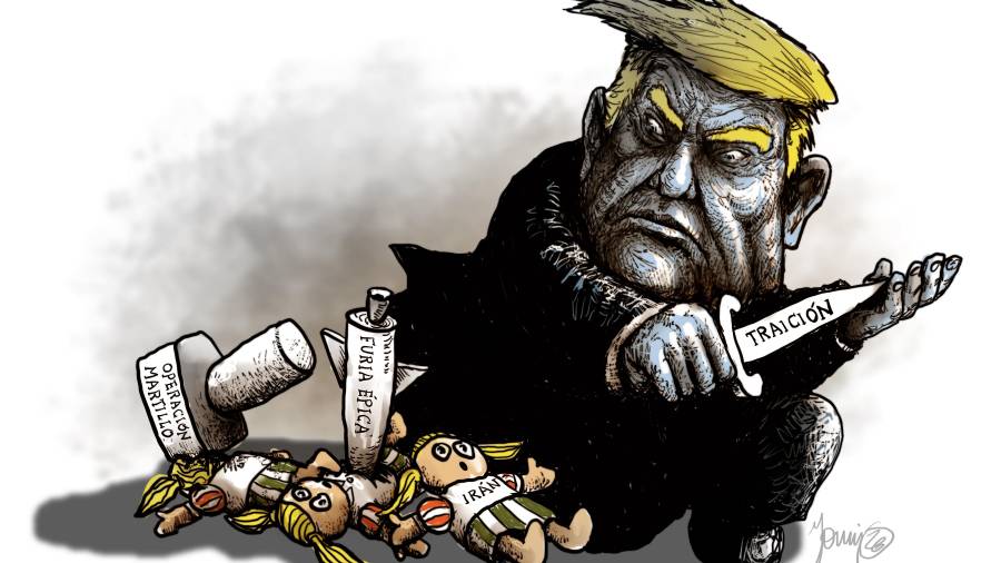 Trump: Negociar otra traición