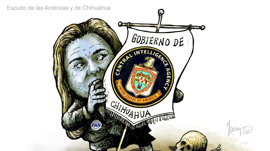 Escudo de las Américas y de Chihuahua