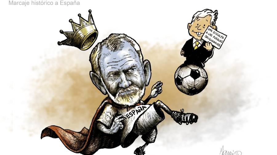 Marcaje histórico a España
