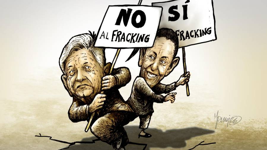 AMLO-Sheinbaum: Fracking político