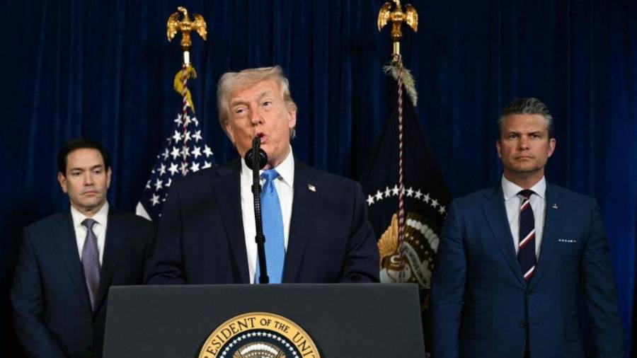 Donald Trump aseguró en conferencia que podría actuar contra Cuba próximamente.