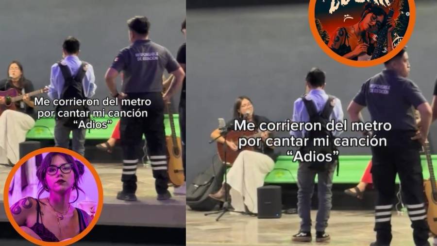 ‘Ya me voy’: corren a la artista saltillense ‘Marlu’ del Metro de Monterrey por cantar; usuarios la defienden (VIDEO)