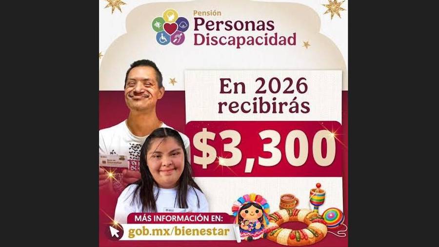 Las personas que sean aceptadas en la Pensión Bienestar, recibirán 3 mil 300 pesos de manera bimestral.