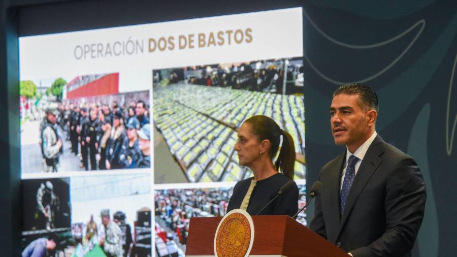 El titular de la SSPC declaró que “a nivel de gobierno federal no ha ocurrido participación de agentes extranjeros” en suelo mexicano.