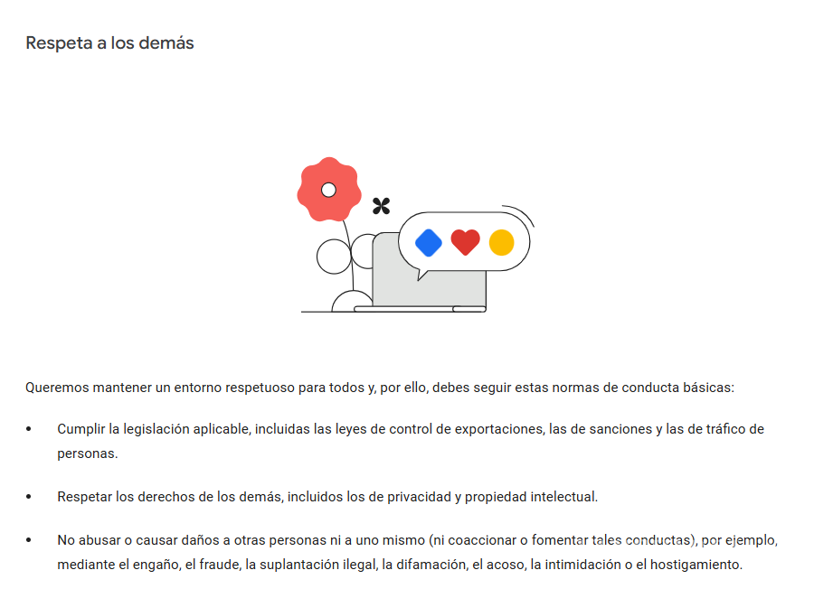 $!Términos de servicio de Google Maps en donde se prohíben este tipo de conductas | FOTOGRAFÍA: GOOGLE