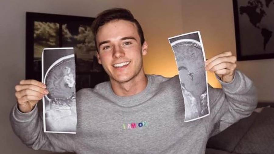 Un choque le salva la vida... descubren que tenía un tumor cerebral durante examen de rutina