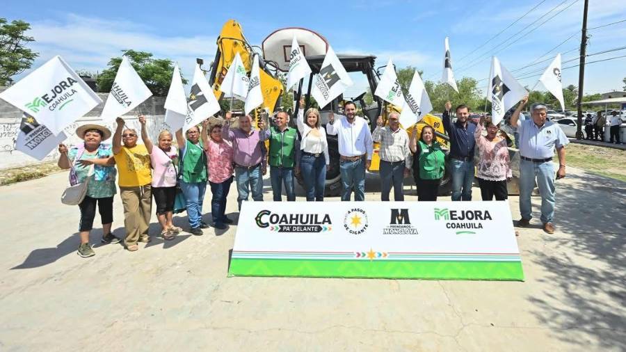 Transforman colonias de Monclova: Carlos Villarreal encabeza maratón de obras