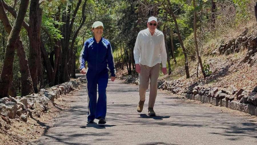 La mandataria recordó que había informado previamente que durante los días de Semana Santa permanecería en la Ciudad de México.