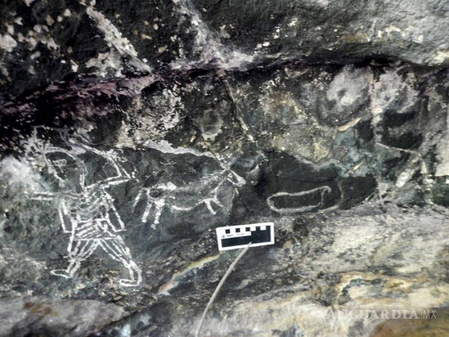 $!Hallan primeras pinturas de españoles representados por indígenas en México