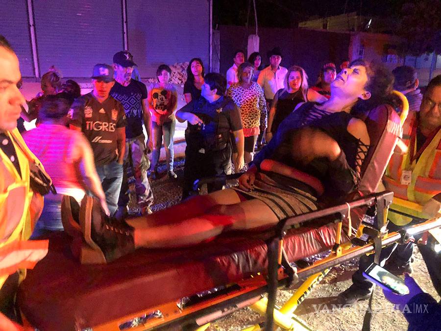 $!Mujer fue atropellada en Saltillo, por fortuna no sufre lesiones graves
