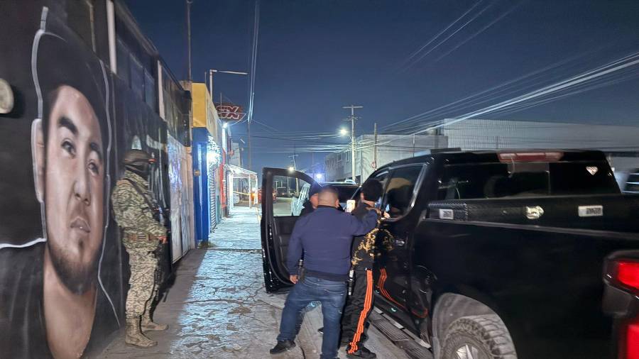 Autoridades realizaron el operativo en Saltillo.