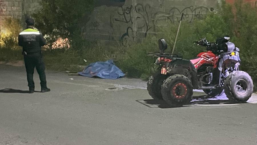 Elementos de la policía acudieron al lugar.