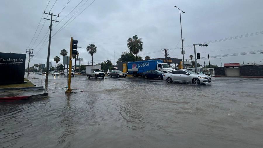 La Región Norte registró las precipitaciones más intensas, con más de cinco pulgadas de acumulación.