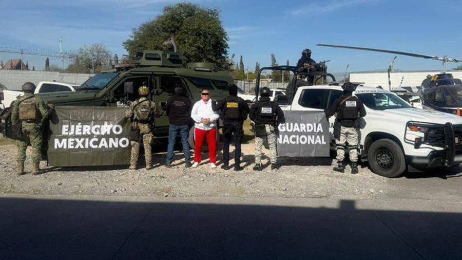 José Ignacio ‘N’, alias ‘Nacho Vega’, fue detenido este 20 de enero en Matamoros, Tamaulipas, tras un operativo realizado por elementos del Gabinete de Seguridad.