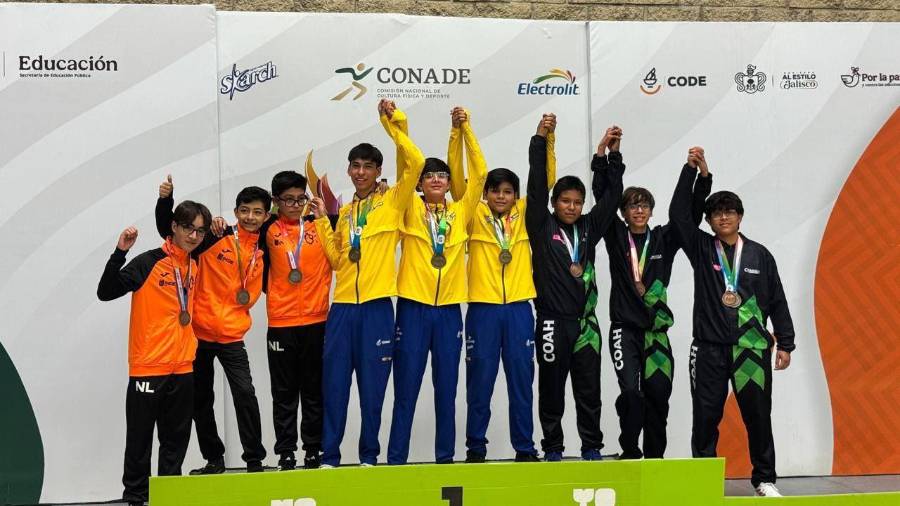 Coahuila sumó seis medallas más en la Olimpiada Nacional 2026, con podios en natación y tiro deportivo.