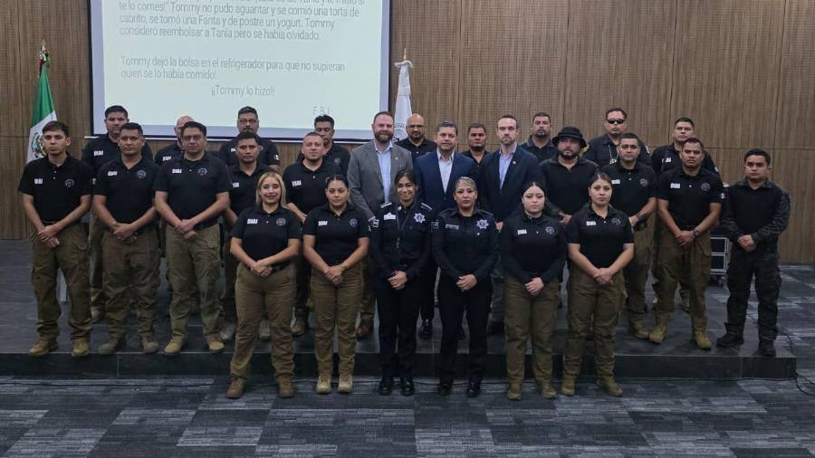 Miguel Ángel Garza Félix, comisionado de Seguridad de Saltillo, participó en las actividades de capacitación e intercambio con autoridades de Nuevo León.