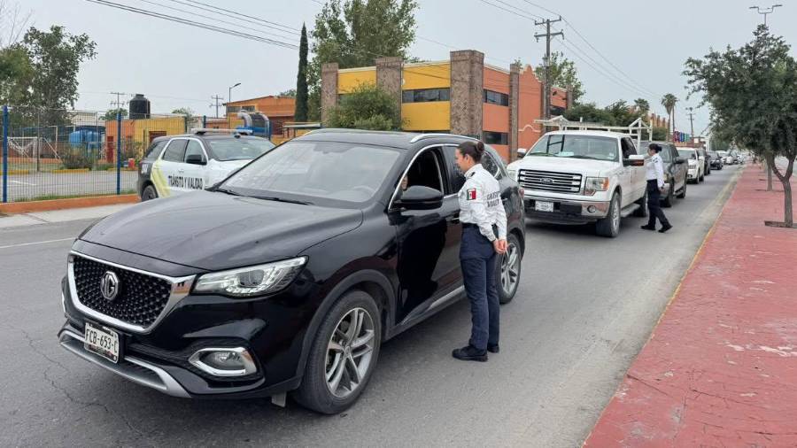 La Policía Municipal de Piedras Negras prepara un formato de advertencias para conductores que sean detectados incurriendo en prácticas de riesgo