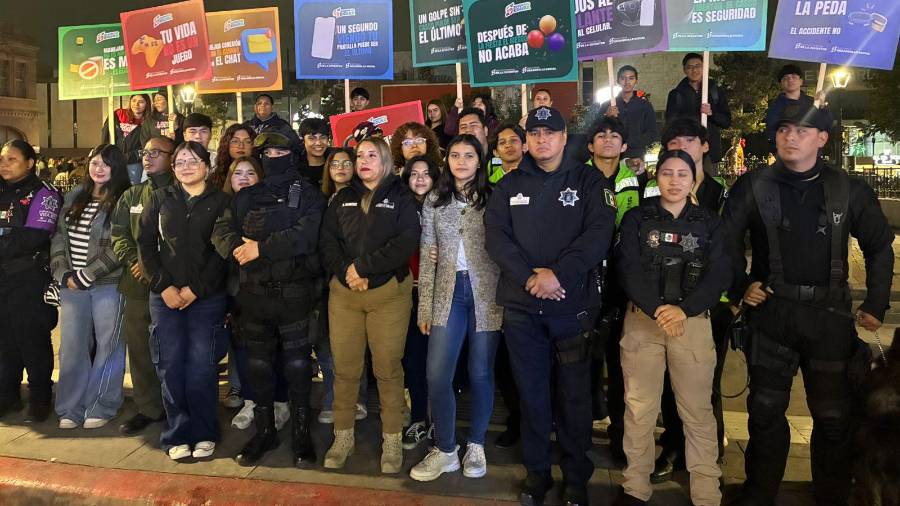 Los cruceros se instalaron en puntos como la calle Allende en el Centro Histórico y el bulevar José Musa de León.