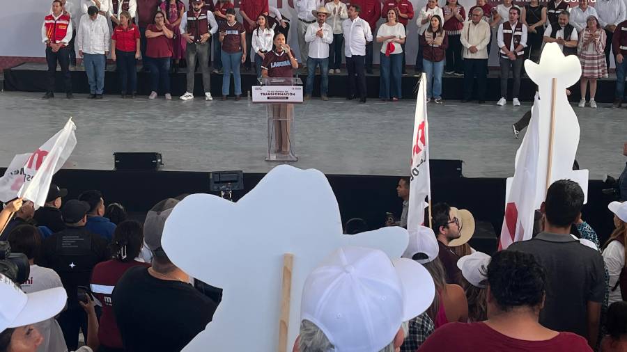 Liderazgos nacionales y regionales del morenismo cerraron filas en La Laguna con la meta de conquistar la mayoría legislativa.