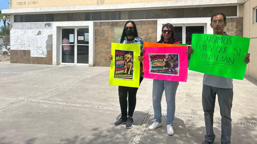 Los manifestantes exigieron que el caso no quede impune.