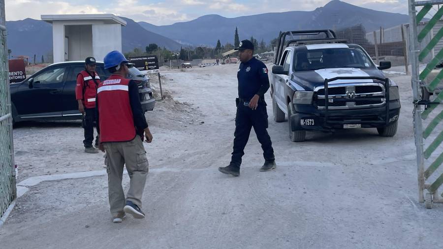 Elementos de la policía acudieron el lugar de los hechos.