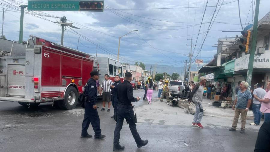 La explosión ocurrió en una vulcanizadora de la colonia Antonio Cárdenas y dejó como saldo un fallecido y dos personas lesionadas.