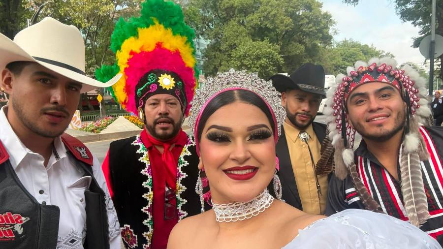 Compañía de danza coahuilense destaca en el Desfile Mundialista en la Ciudad de México