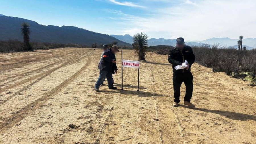 La clausura se debió a obras relacionadas con el cambio de uso de suelo en terrenos forestales sin la autorización correspondiente