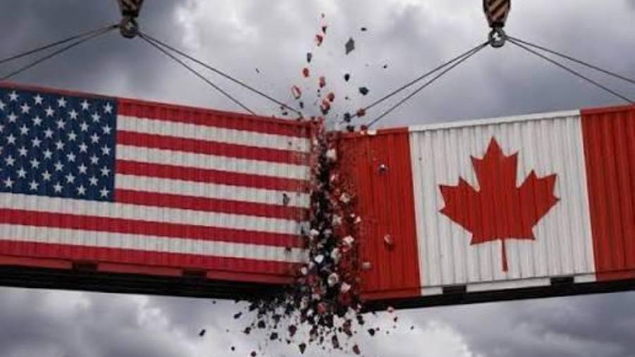 La represalia de Canadá se produjo después de que el gobierno del presidente Donald Trump impuso el fin de semana aranceles del 50% a productos canadienses tras el colapso de las negociaciones comerciales.
