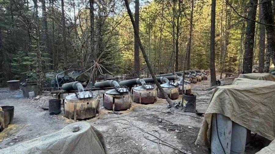 La Fiscalía General del Estado informó que el personal regresaba de un operativo relacionado con la localización de laboratorios clandestinos.