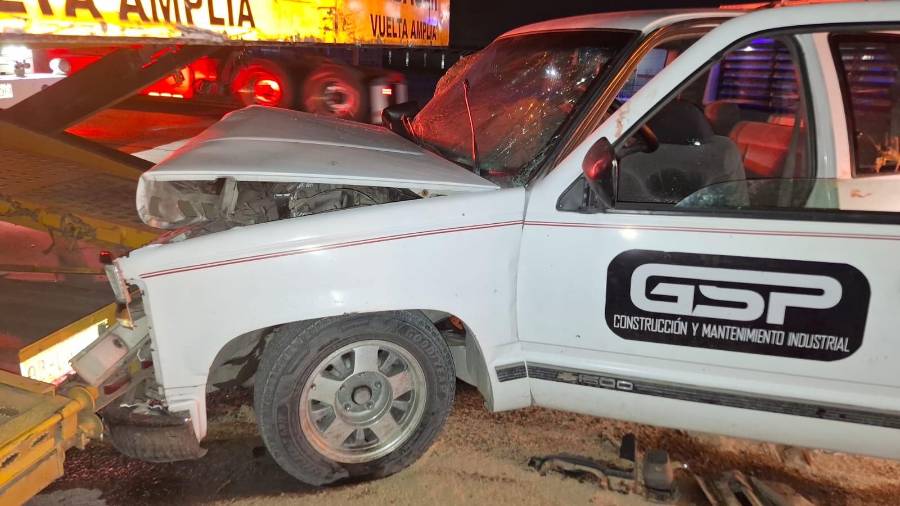 Los lesionados fueron trasladados para su atención médica.