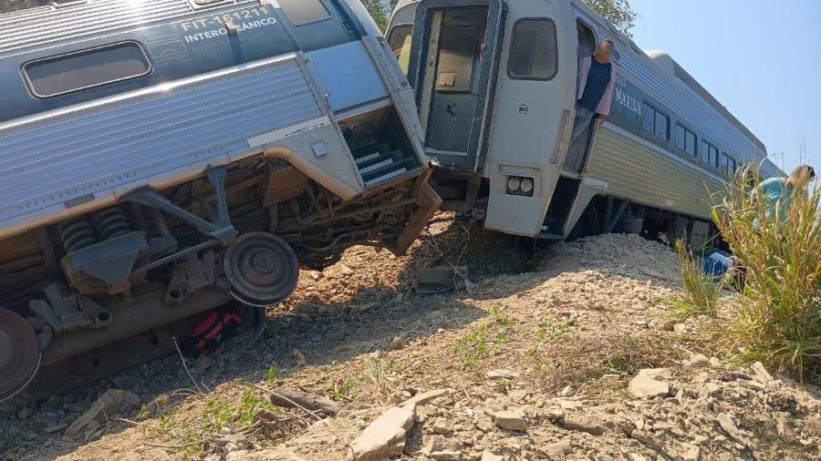 El descarrilamiento del tren, en diciembre pasado, dejó un saldo de 14 personas fallecidas.