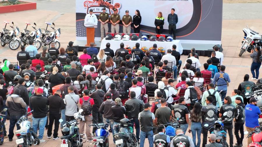 El programa ‘Rueda por tu vida’ será llevado a preparatorias y universidades para capacitar a estudiantes que utilizan motocicleta.