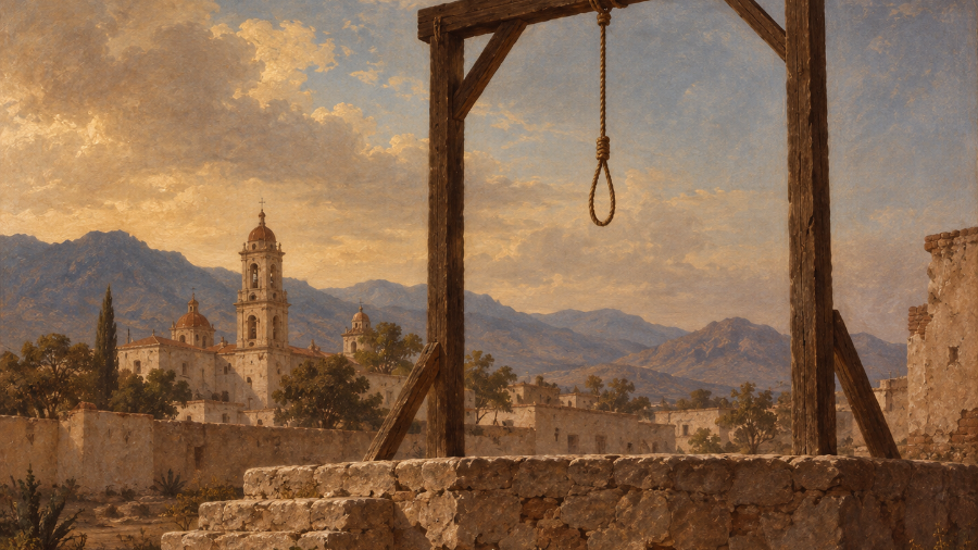 Alexo Cabrera y la sentencia de muerte en Saltillo que prohibía bajar su cadáver de la horca
